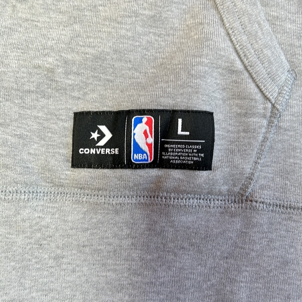 Converse Mens Houston Rockets sweatshirt Grey size XL - Picture 3 of 7
